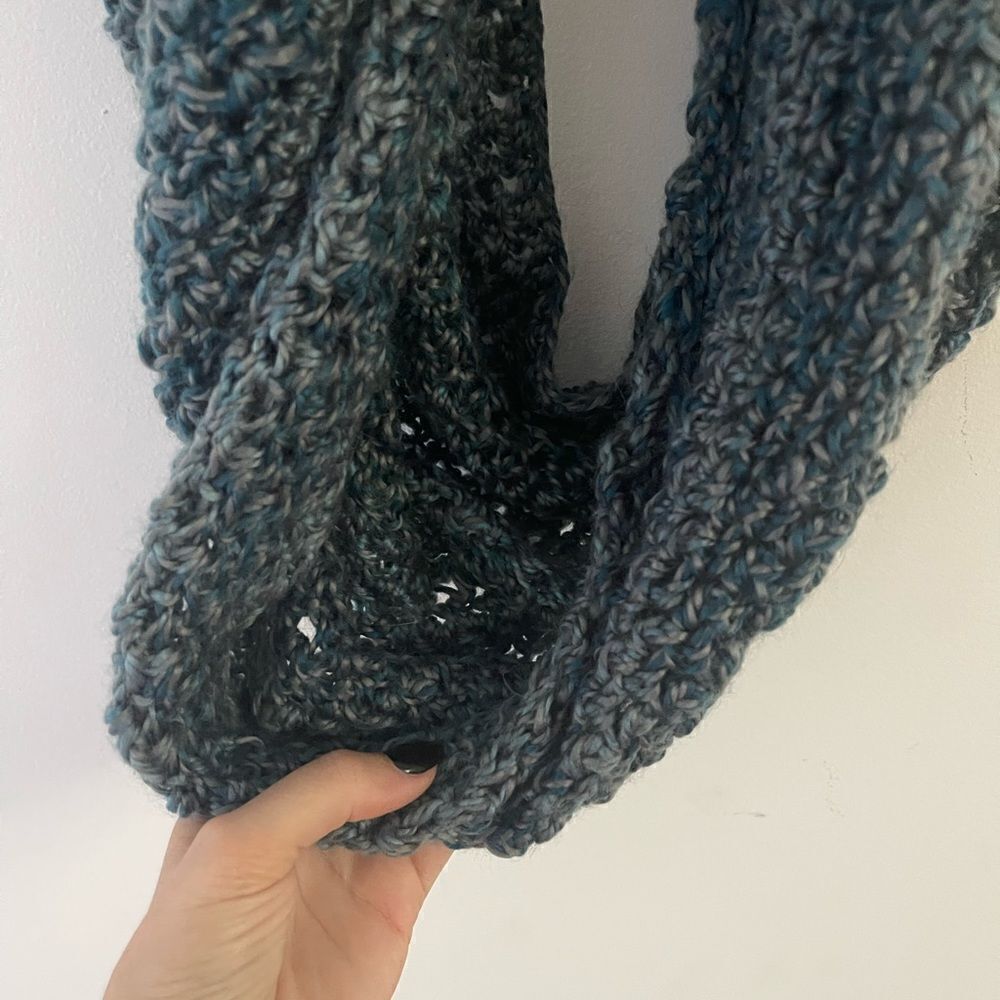 Handmade Infinity Scarf - Picture 3 of 4